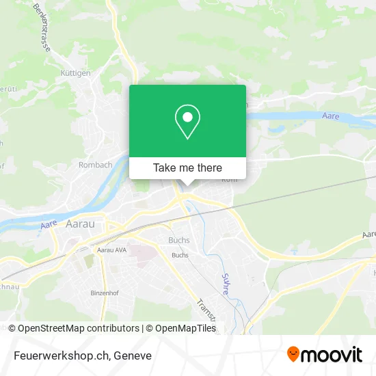 Feuerwerkshop.ch map
