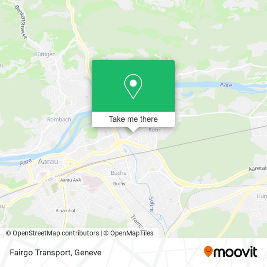 Fairgo Transport map