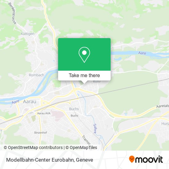 Modellbahn-Center Eurobahn map