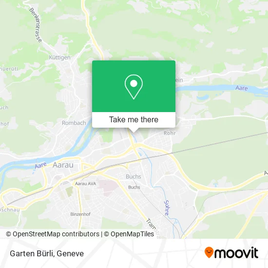 Garten Bürli map