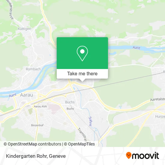 Kindergarten Rohr map