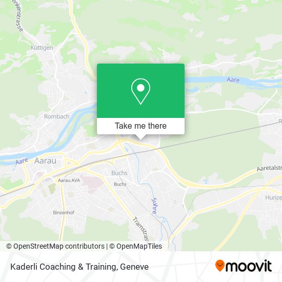 Kaderli Coaching & Training map