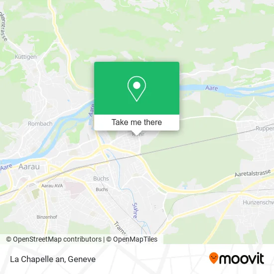 La Chapelle an map
