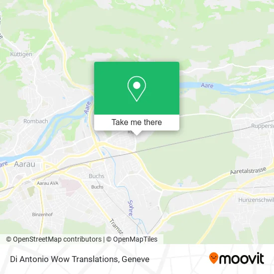 Di Antonio Wow Translations map