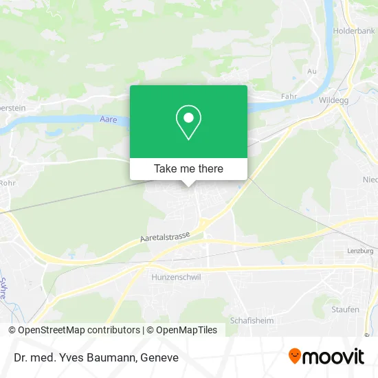Dr. med. Yves Baumann map