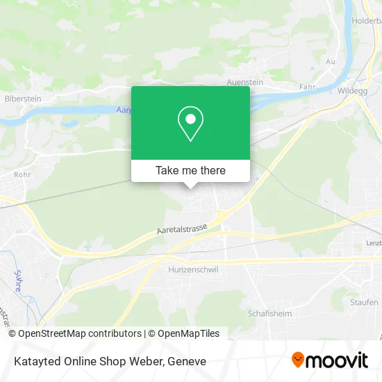 Katayted Online Shop Weber map