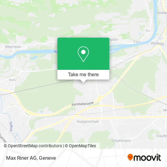 Max Riner AG map
