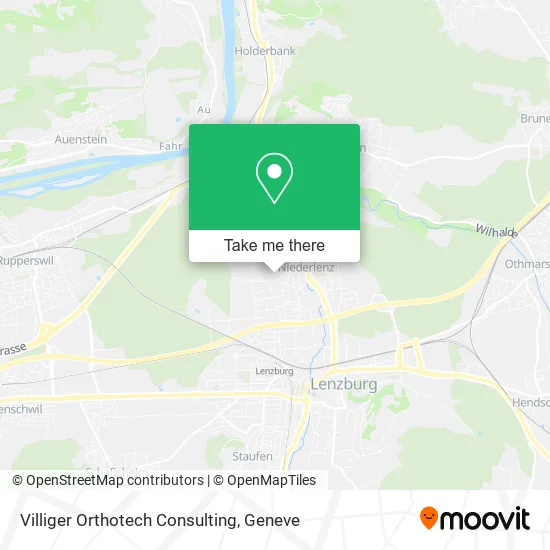 Villiger Orthotech Consulting map
