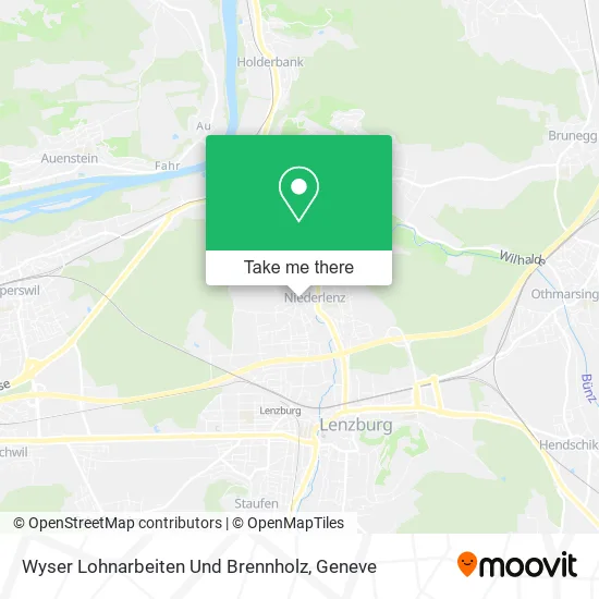 Wyser Lohnarbeiten Und Brennholz map