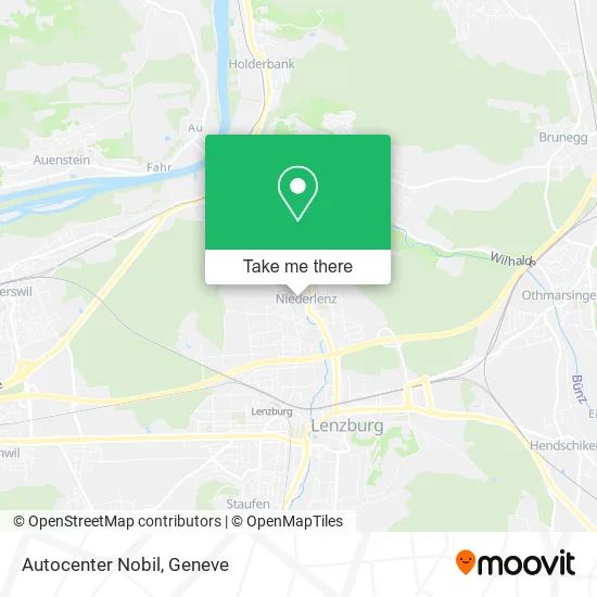 Autocenter Nobil map