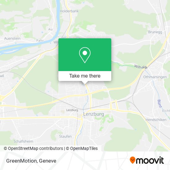 GreenMotion map