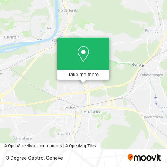 3 Degree Gastro map