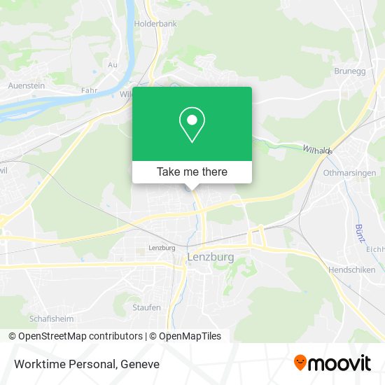 Worktime Personal map