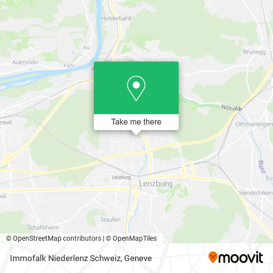 Immofalk Niederlenz Schweiz plan