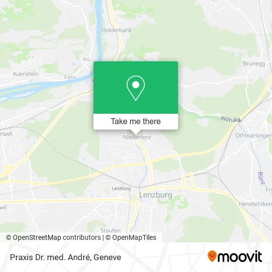 Praxis Dr. med. André map