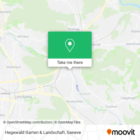 Hegewald Garten & Landschaft map