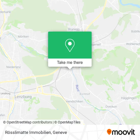 Rösslimatte Immobilien map