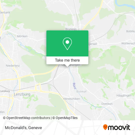 McDonald's map