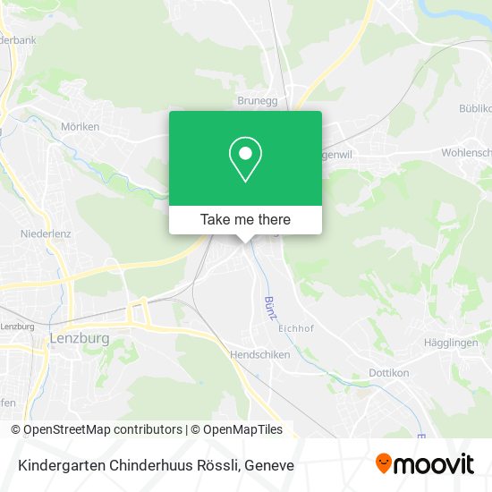 Kindergarten Chinderhuus Rössli map