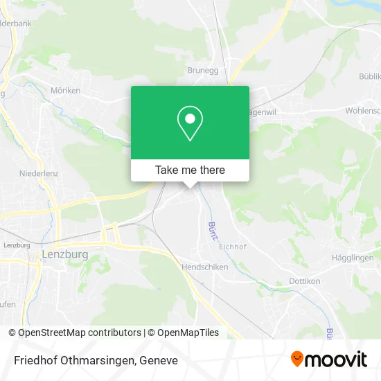 Friedhof Othmarsingen map