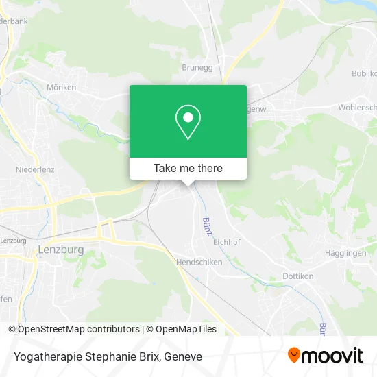 Yogatherapie Stephanie Brix map