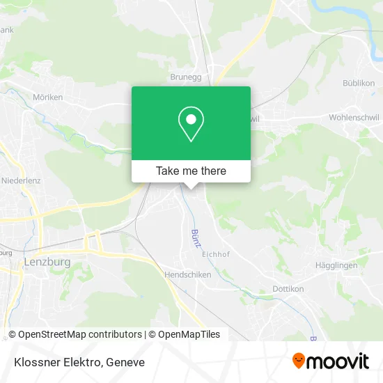 Klossner Elektro map