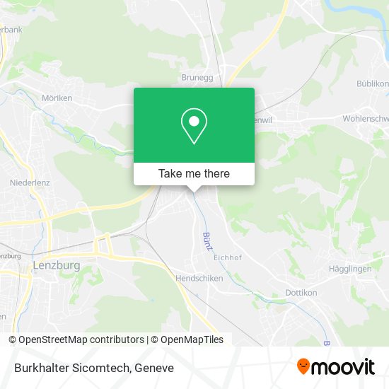 Burkhalter Sicomtech map