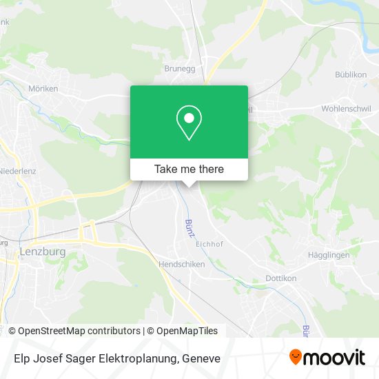 Elp Josef Sager Elektroplanung map