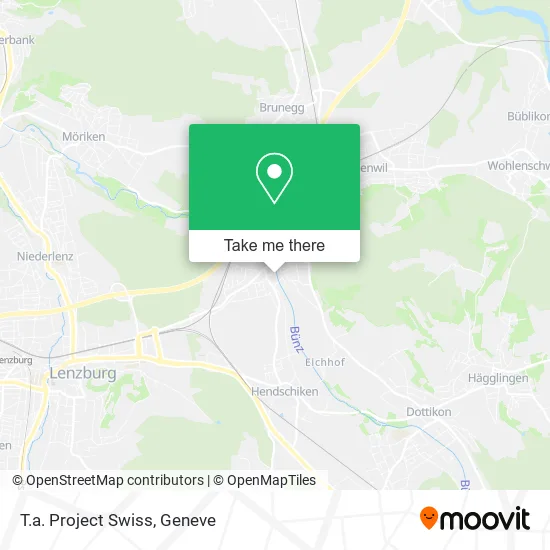 T.a. Project Swiss map