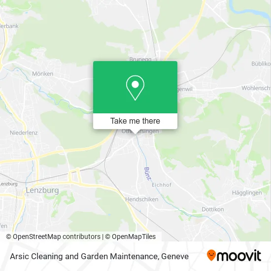Arsic Cleaning and Garden Maintenance map