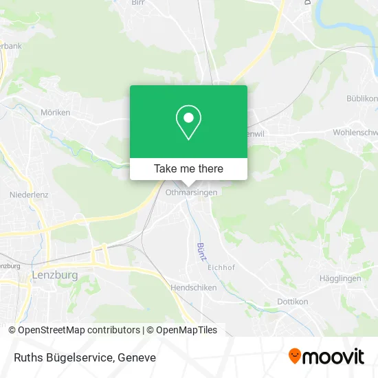 Ruths Bügelservice map