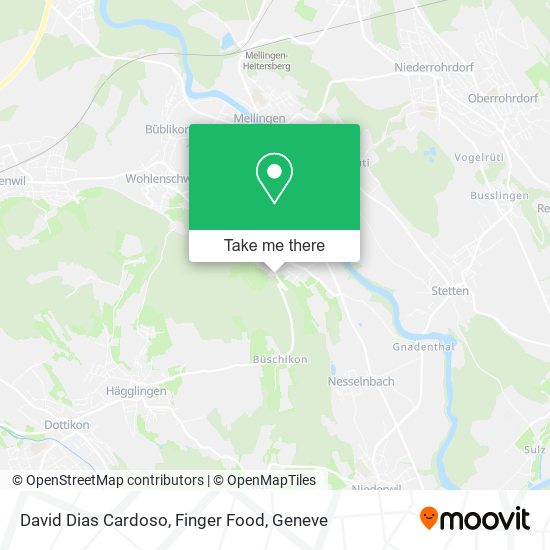 David Dias Cardoso, Finger Food map
