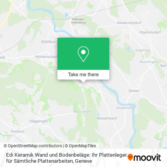 Edi Keramik Wand und Bodenbeläge: Ihr Plattenleger für Sämtliche Plattenarbeiten map