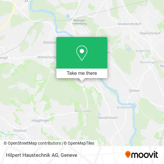 Hilpert Haustechnik AG map