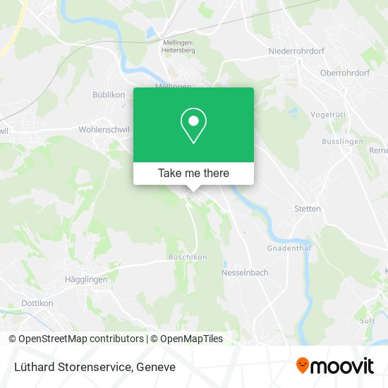 Lüthard Storenservice map