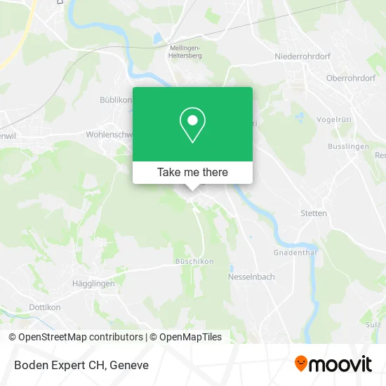 Boden Expert CH map
