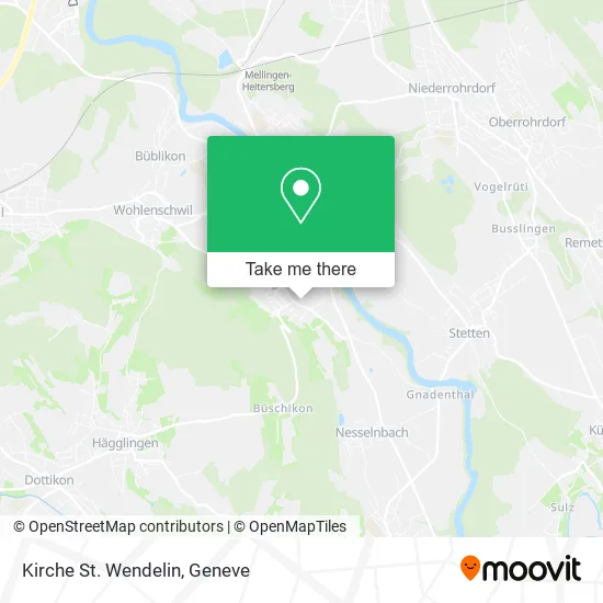 Kirche St. Wendelin map