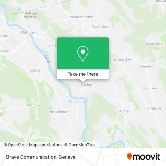 Brave Communication map