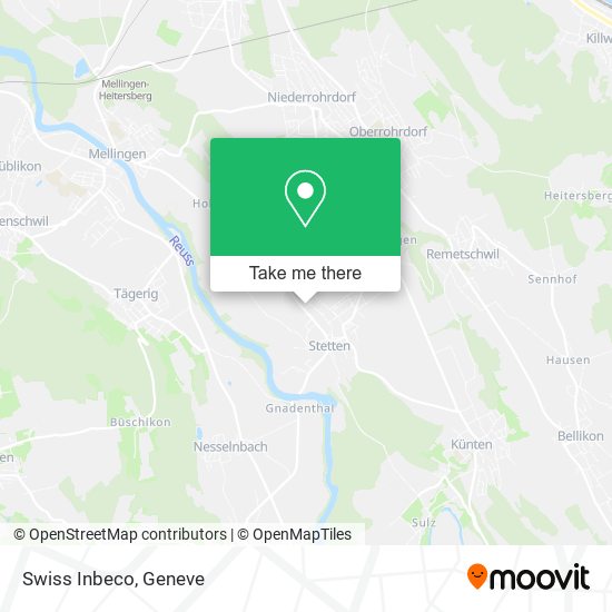 Swiss Inbeco map
