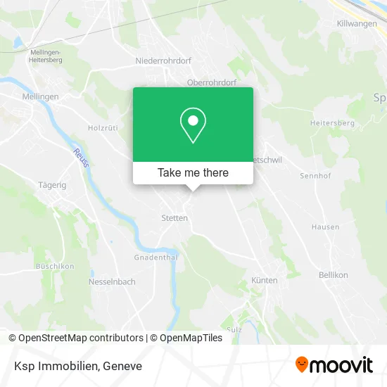 Ksp Immobilien map