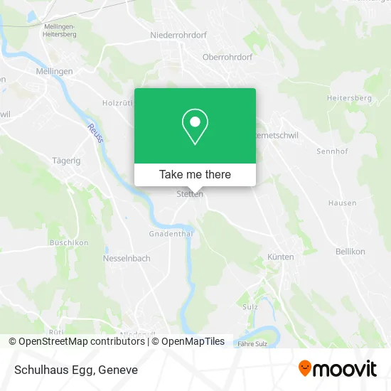 Schulhaus Egg map