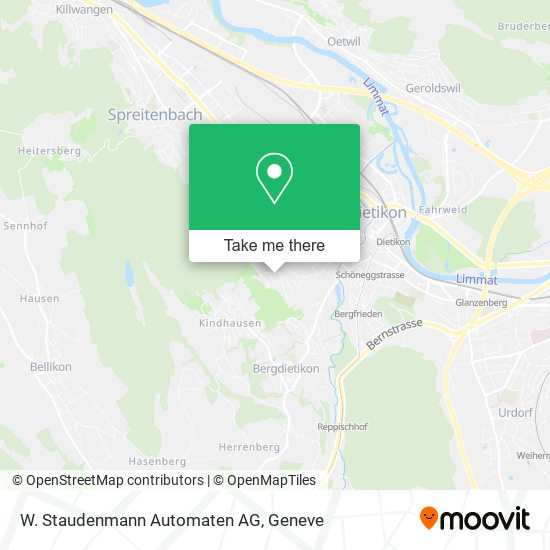 W. Staudenmann Automaten AG map