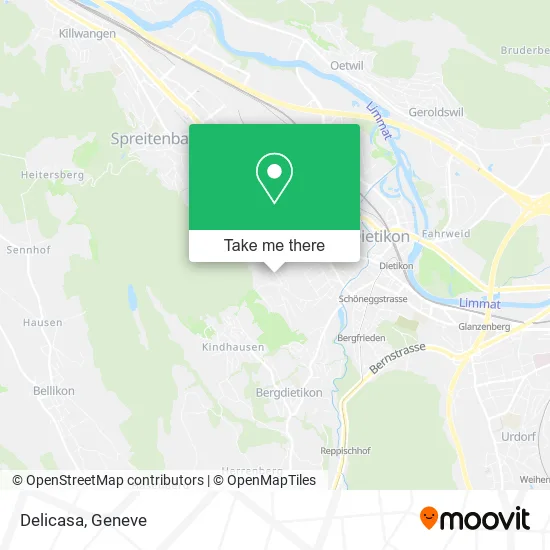 Delicasa map