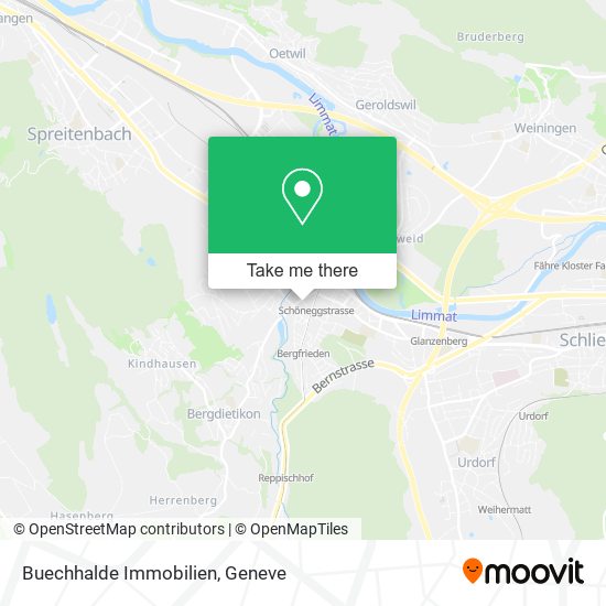 Buechhalde Immobilien map