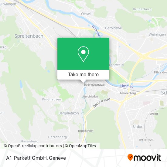 A1 Parkett GmbH map