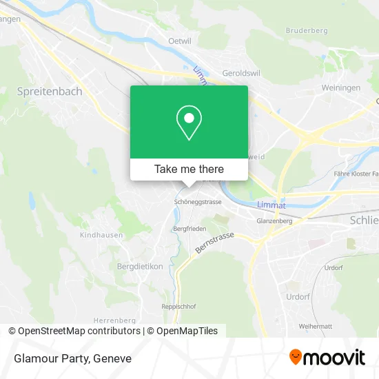 Glamour Party map