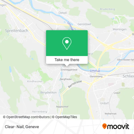 Clear- Nail map