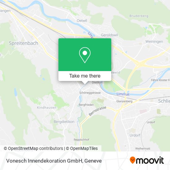 Vonesch Innendekoration GmbH map