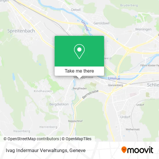 Ivag Indermaur Verwaltungs map