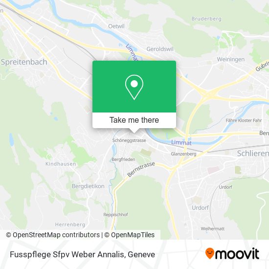 Fusspflege Sfpv Weber Annalis map